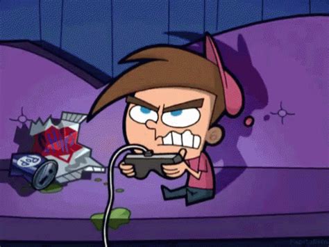 timmy turner gaming gif